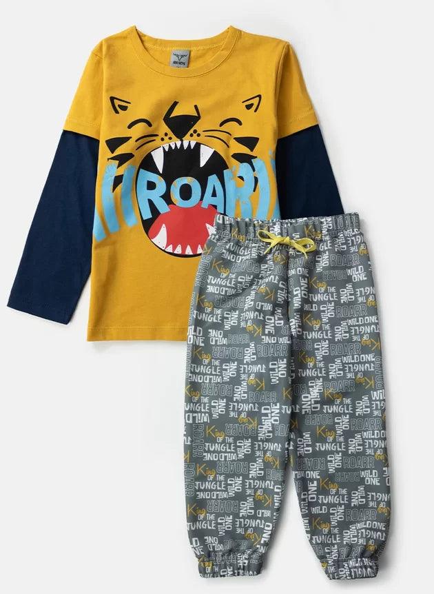 Kit Meia estação Keki Boys 4 a 12 anos Masculino - 12 Conjuntos - Mega Stock Atacado