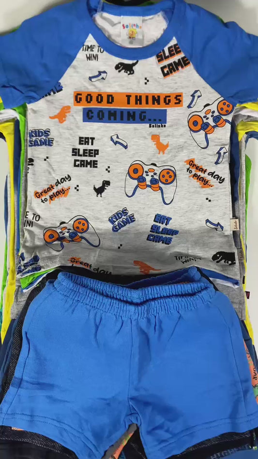 Kit premium Solinho 1 a 8 Masculino - 15 Conjuntos