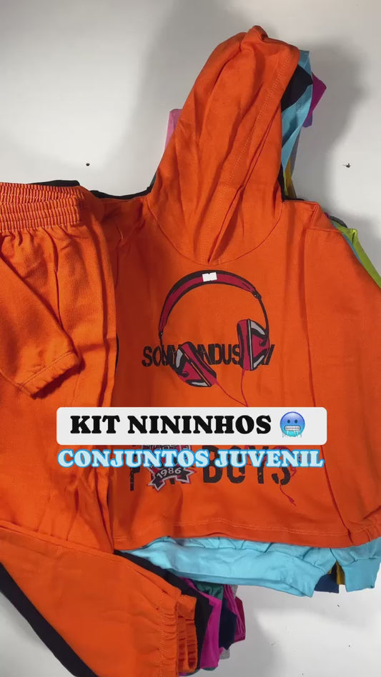 Kit Nininhos Inverno 10 a 14 anos - 20 Conjuntos