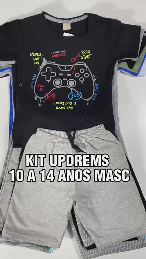 MINI KIT UP DREMS 10 A 14 ANOS MASCULINO - 12 CONJ